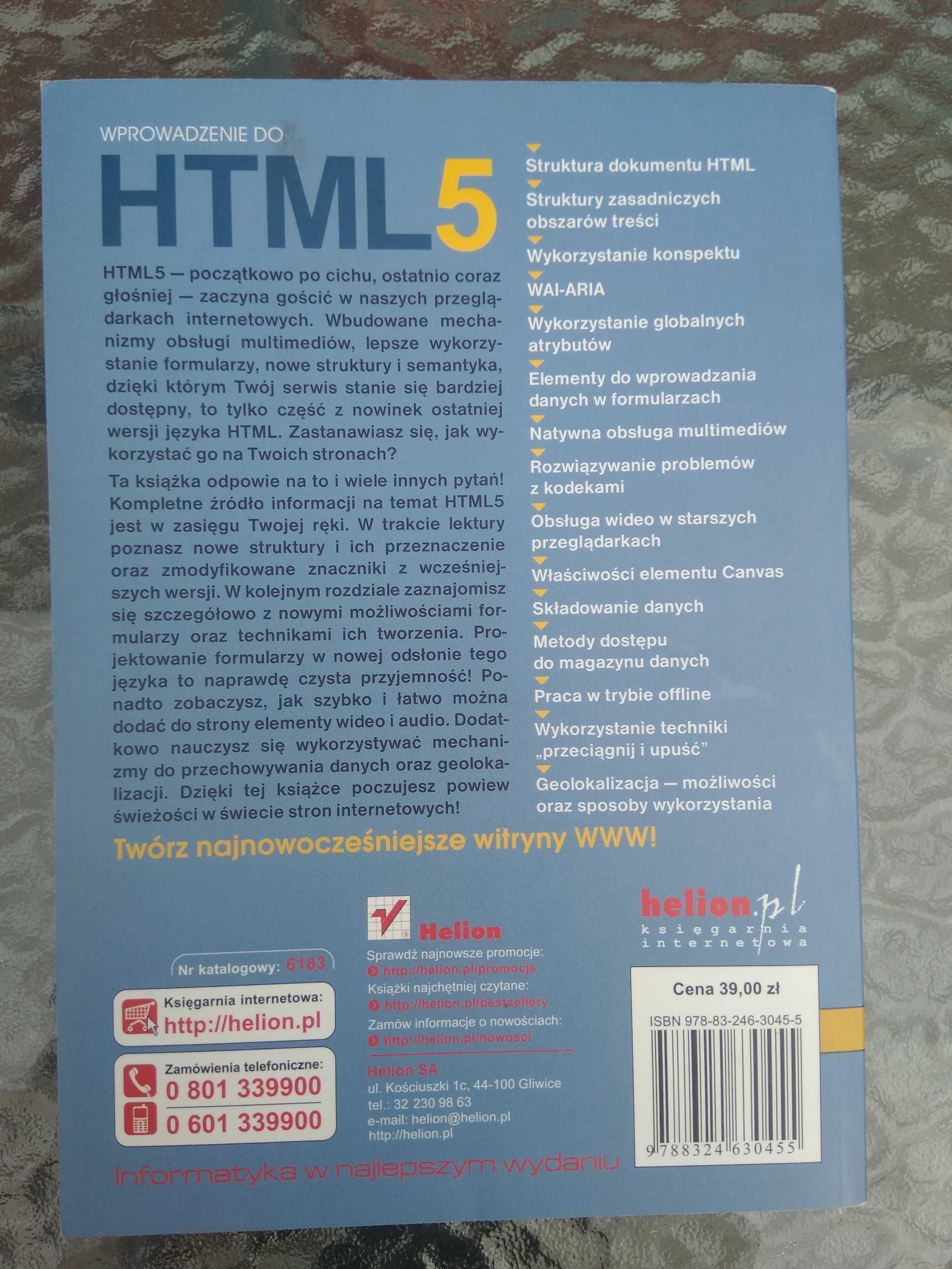Wprowadzenie do HTML 5-książka