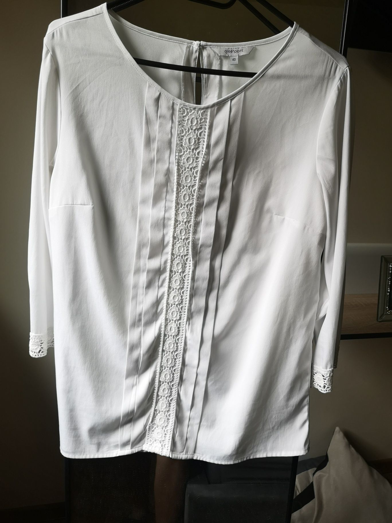 Bluzka greenpoint r. 40 biała elegancka