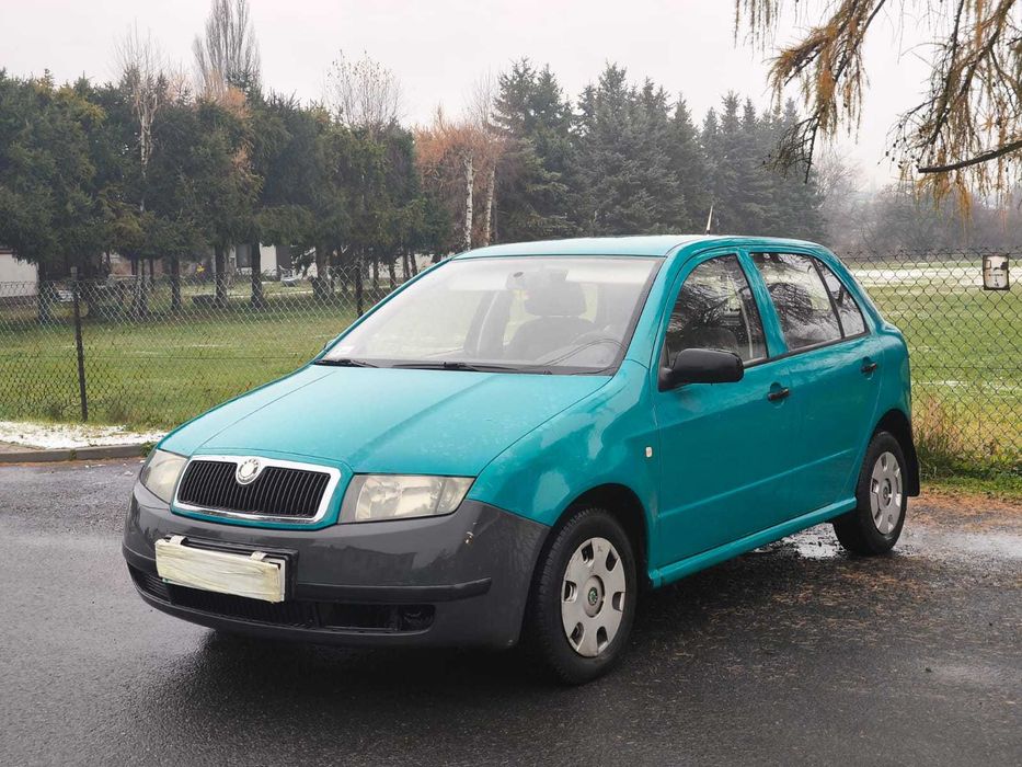 Skoda Fabia 1.4 MPI • 60 KM • 2002 • Niski przebieg • Możliwa zamiana