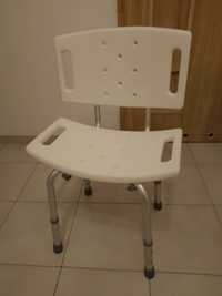 krzesło pod prysznic dla osoby starszej