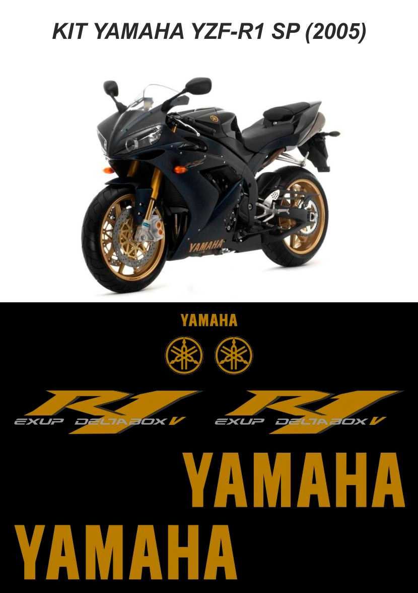 Kit Autocolantes Yamaha YZF-R1