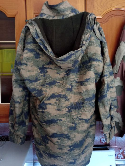 Parka militar camuflagem M2008 uniforme de combate Força Aérea Turquia