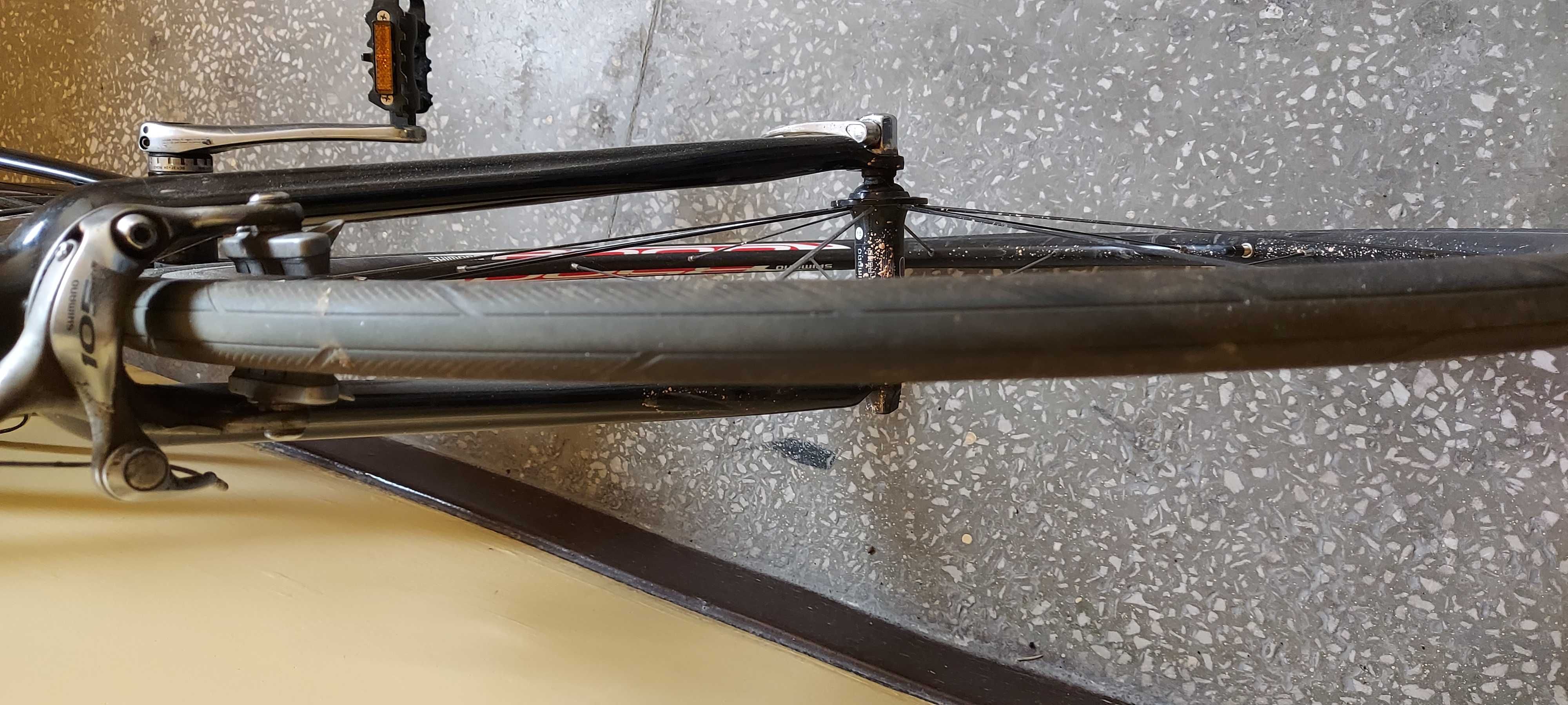 Kultowy rower szosowy Racer aluminium osprzęt Shimano