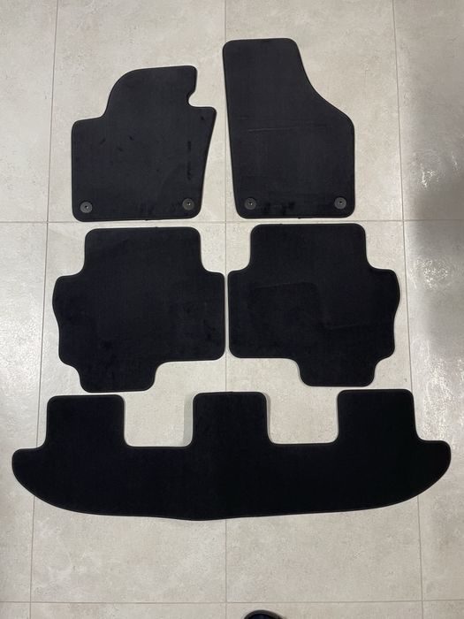 VW Sharan 7N dywaniki dywany welurowe komplet