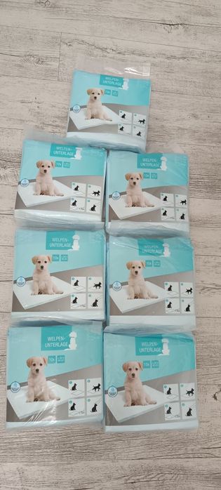 7 opakowań nowych mat dla psa zwierzęcia