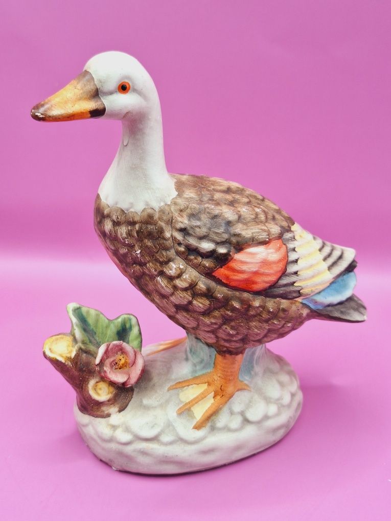Figurka porcelanowa Kaczka