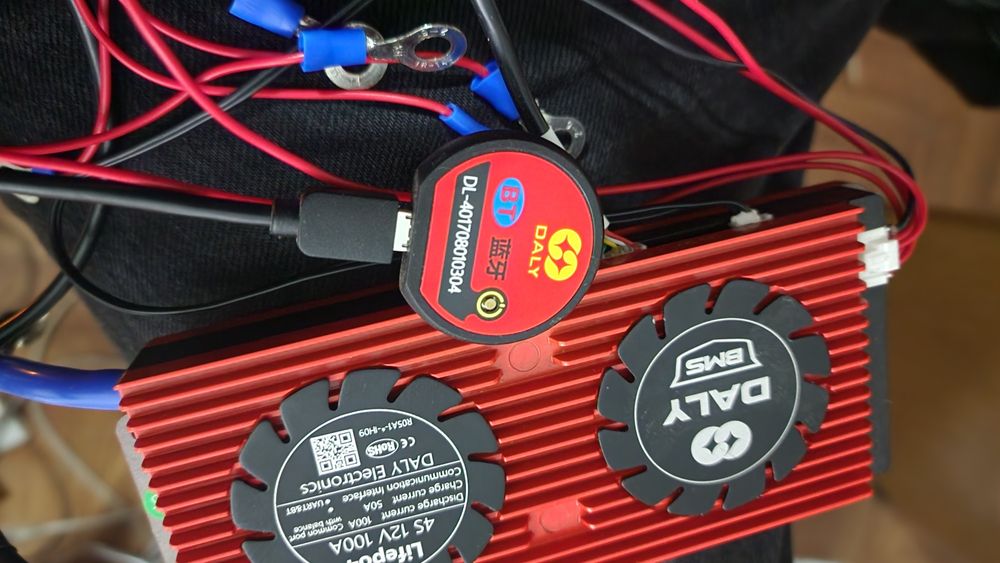 BMS плата бмс з блютуз Daly LIFEPO4 12V 4S 50/100A