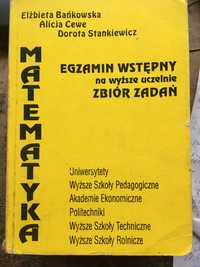 Książka matematyka egzamin wstępny na wyższe uczelnie zbiór zadań