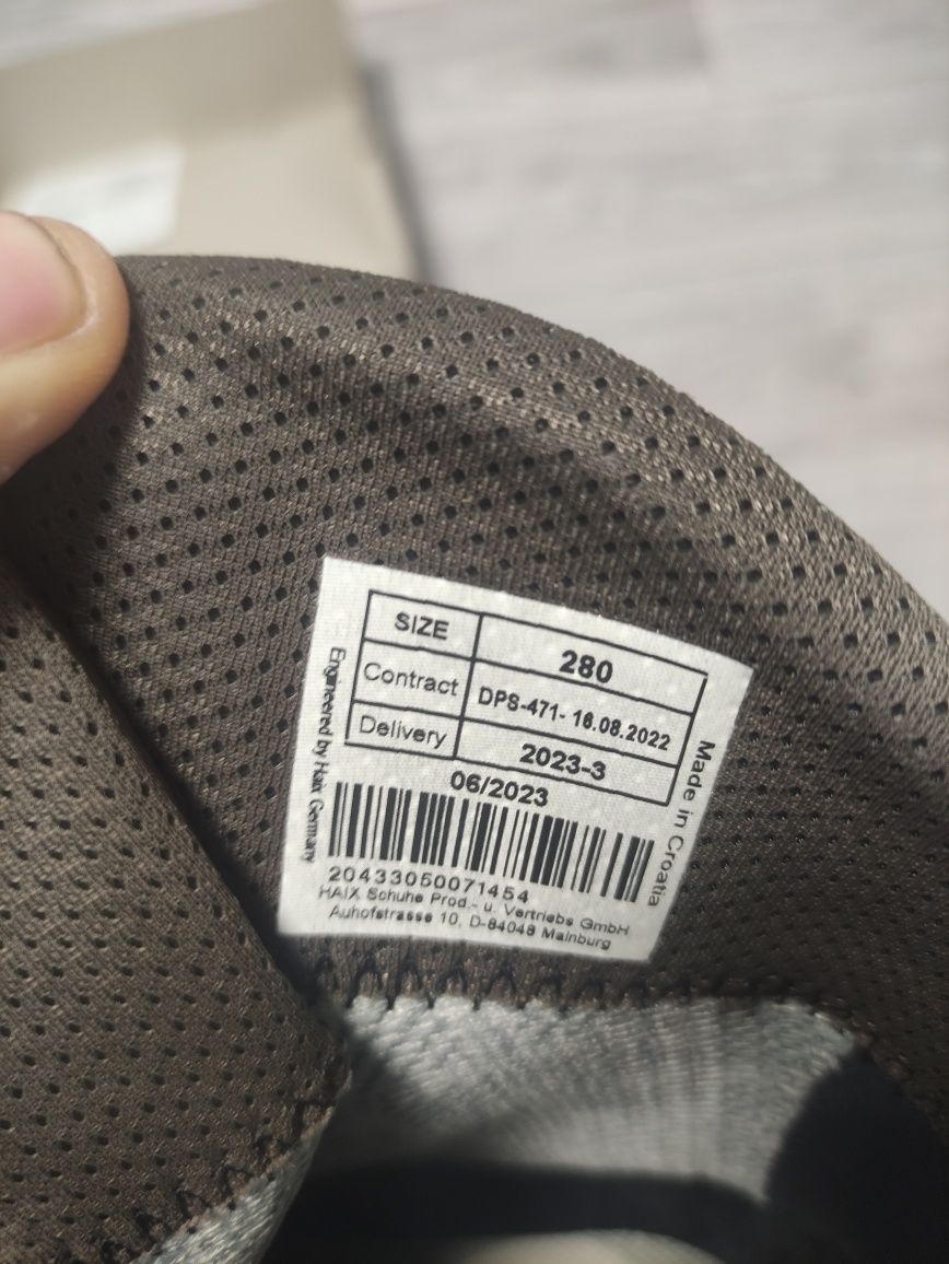 Берці Haix Nepal Pro Gore tex Розмір 43 280мм