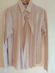 Camisa rosa ás riscas da Salsa