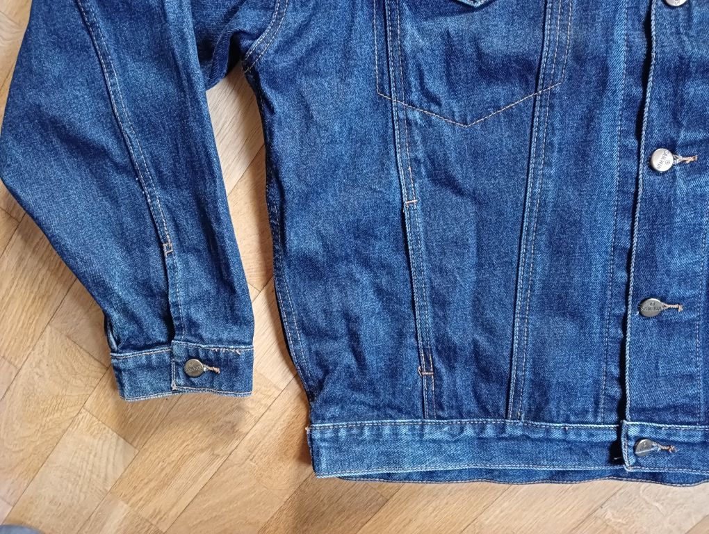 Kurtka katana jeansowa L/XL bluza western j. lee levis 100% bawełna