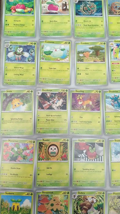 Lote de 40 cartas Pokémon