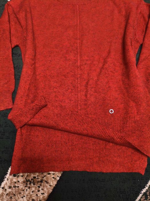 Sweter damski rozmiar XL ceglany