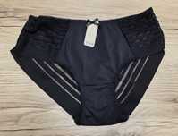 Majtki Damskie Czarne 4XL