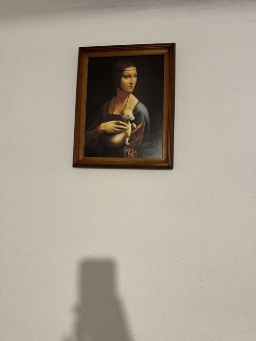 Obraz dama z gronostajem (łasiczką)