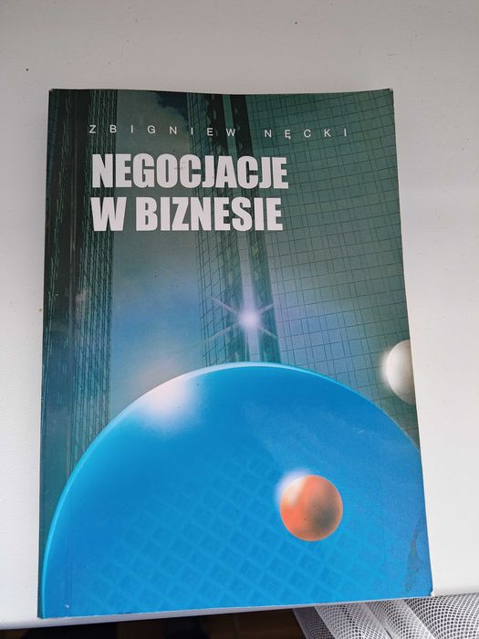 Książka Negocjacje w biznesie Zbigniew Necki  wydawnictwo Antykwa