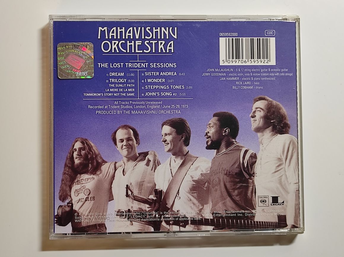 Mahavishnu Orchestra The Lost Trident Sessions CD stan idealny wysyłka