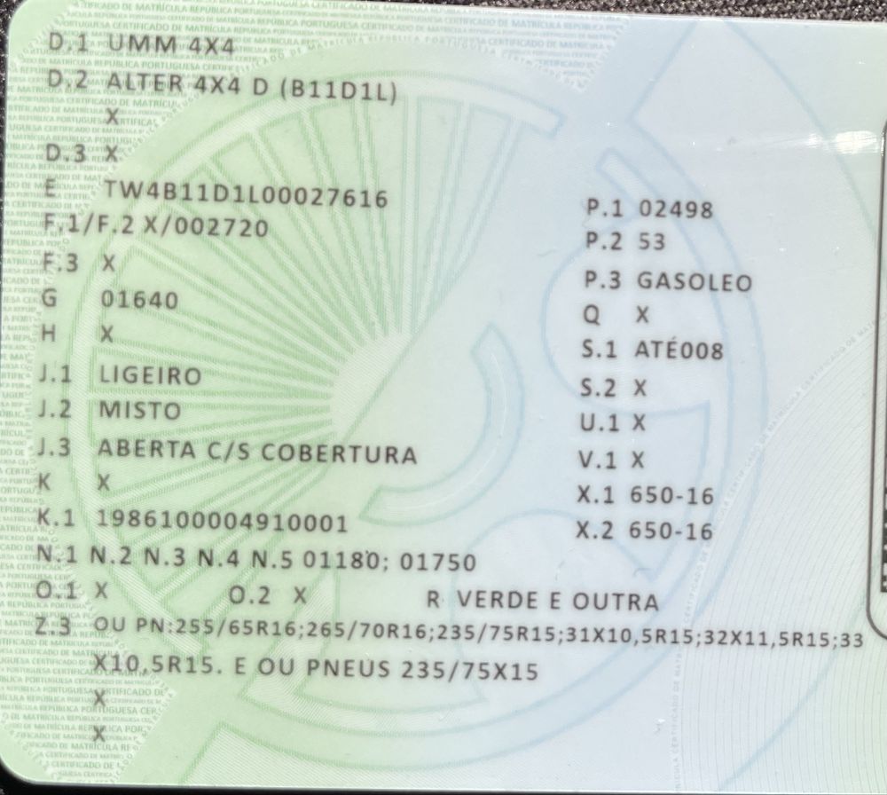 UMM Alter 2.5 Diesel