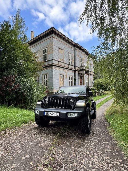 Jeep Wrangler Sahara, salon PL, bezwypadkowy, FOX, 4H AUTO