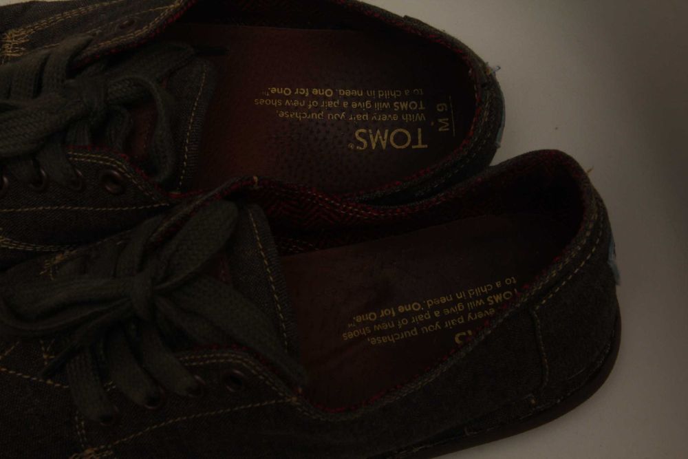 TOMS 43-44 28 см кеды из хлопка (Sample not for release)