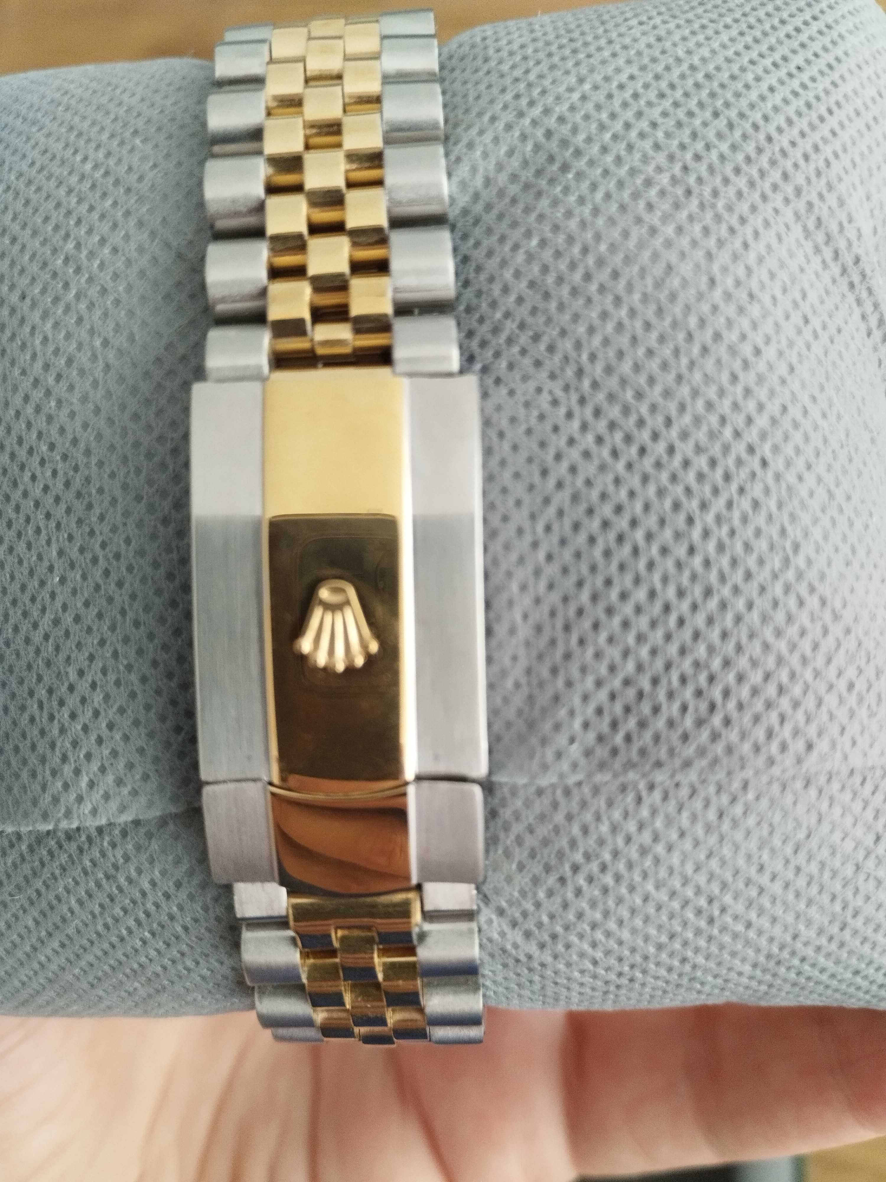 Relógio estilo Rolex automático self-winding (não necessita de pilha)
