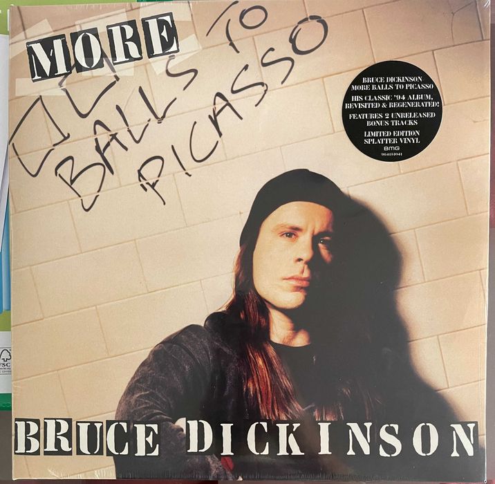2LP (Splatter) Bruce Dickinson - More Balls To Picasso
