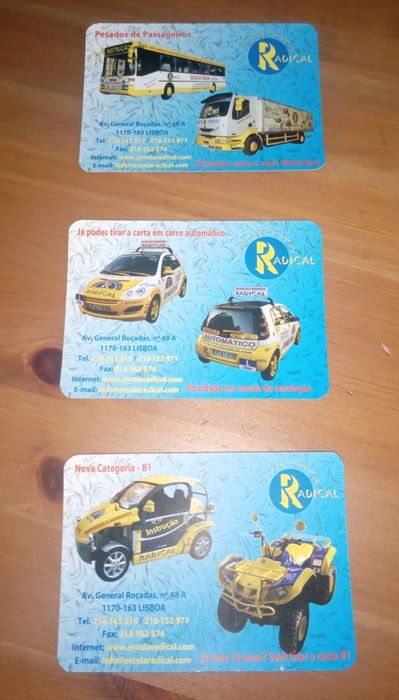 Calendários do anos 2000 & 2020.