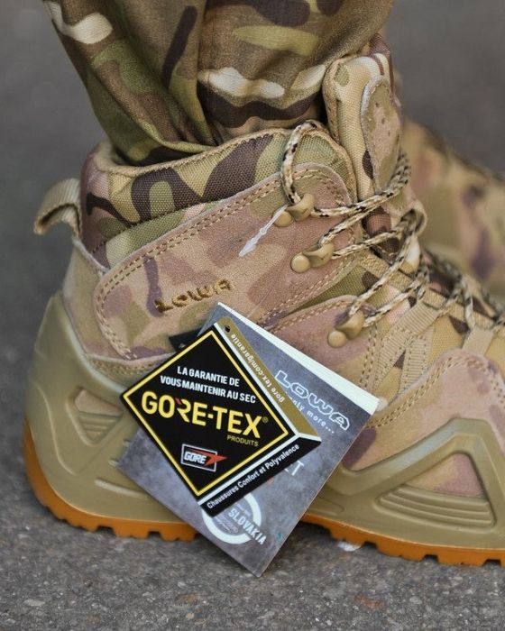 Тактические ботинки берцы Lowa мультикам реплика