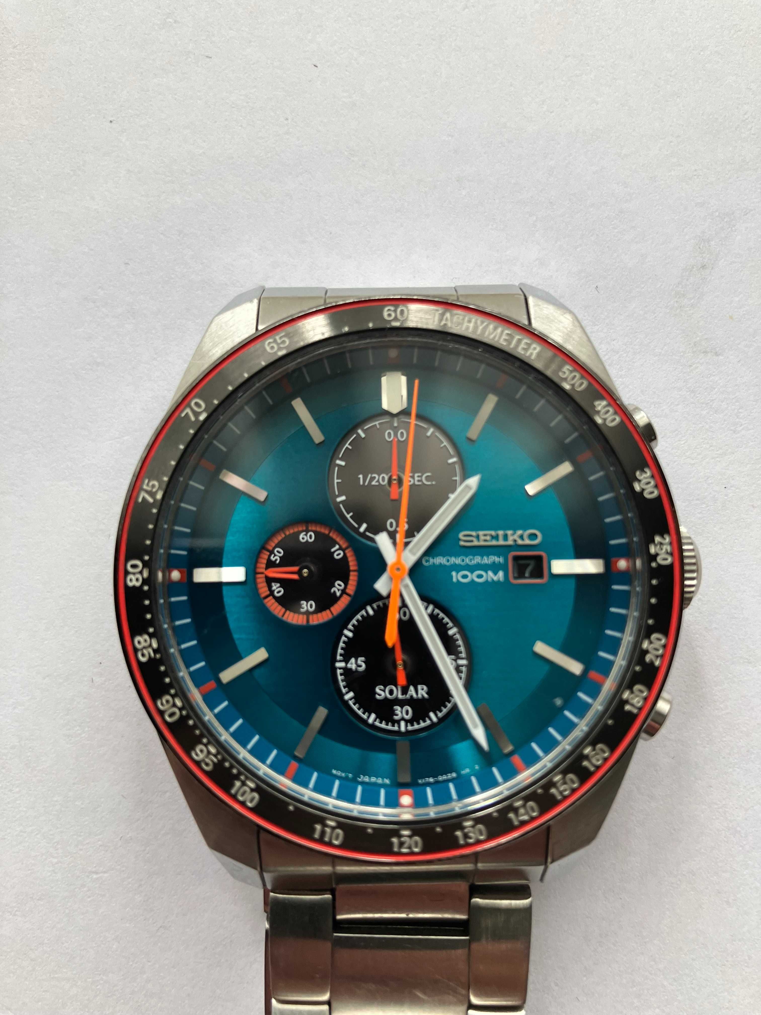 Seiko Solar Chronograph V176-0AY0