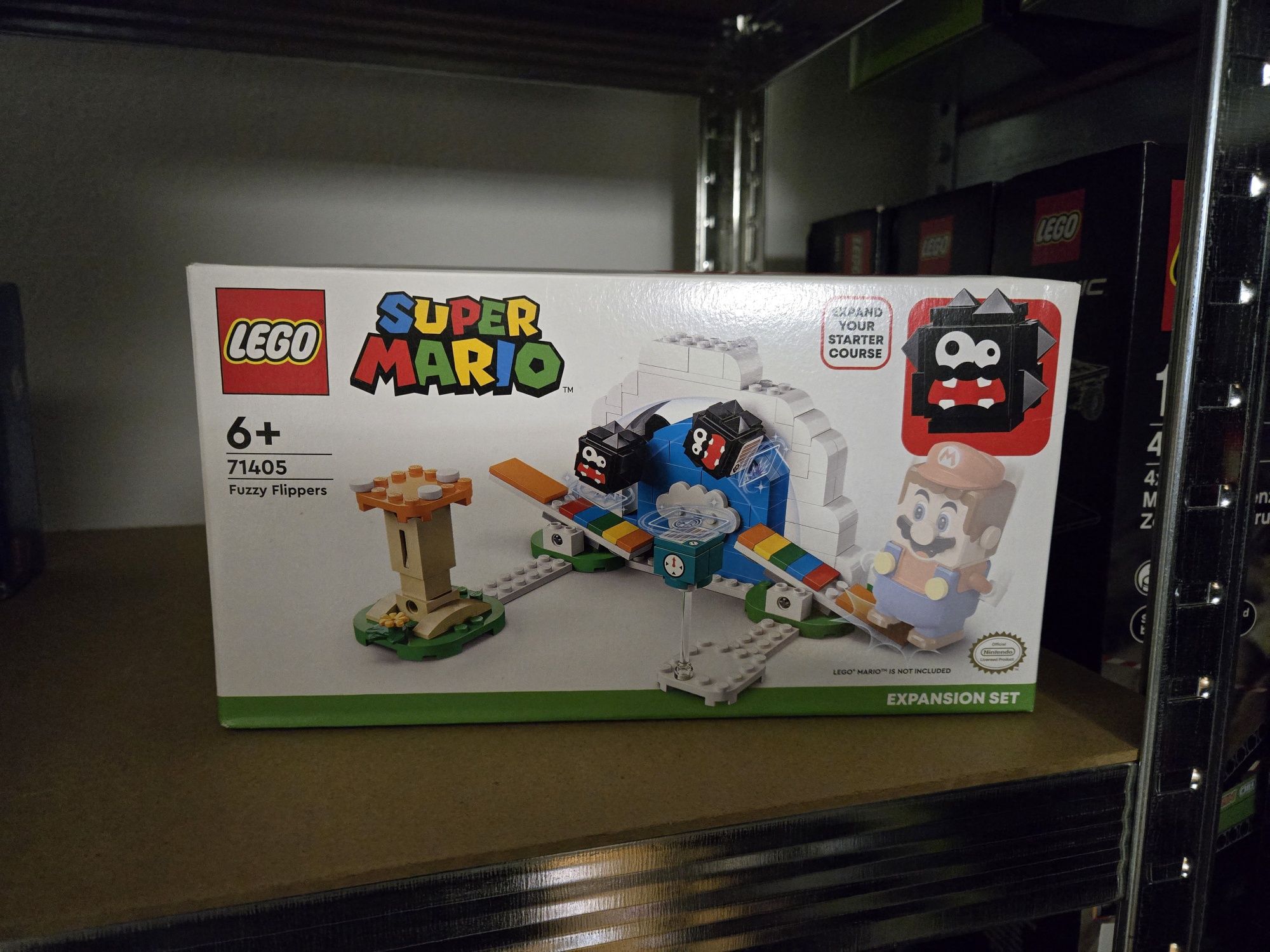 LEGO® 71405 Super Mario - Salta Fuzzy’ego - zestaw rozszerzający