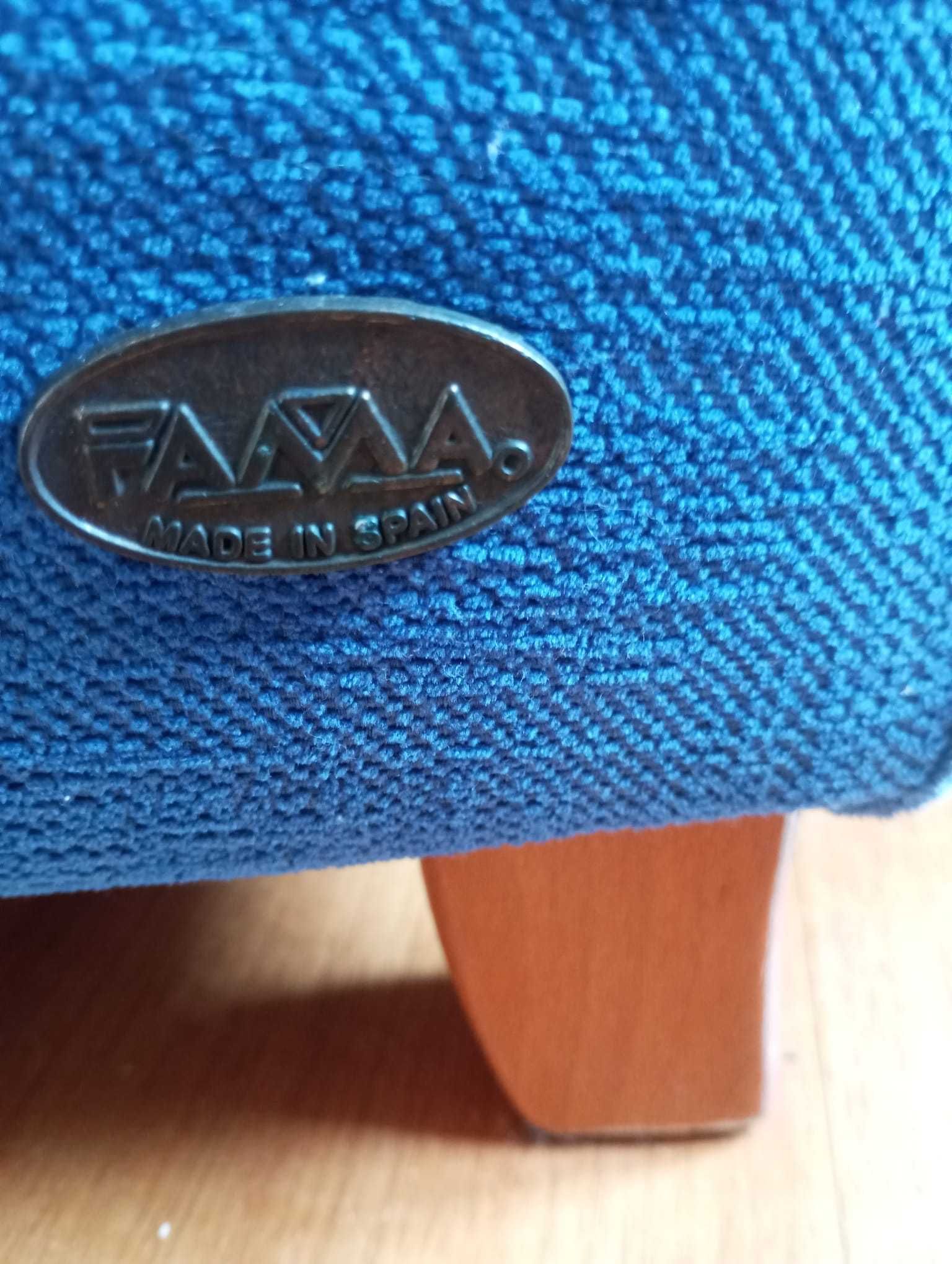 Sofá 2 lugares, azul, ótimo estado