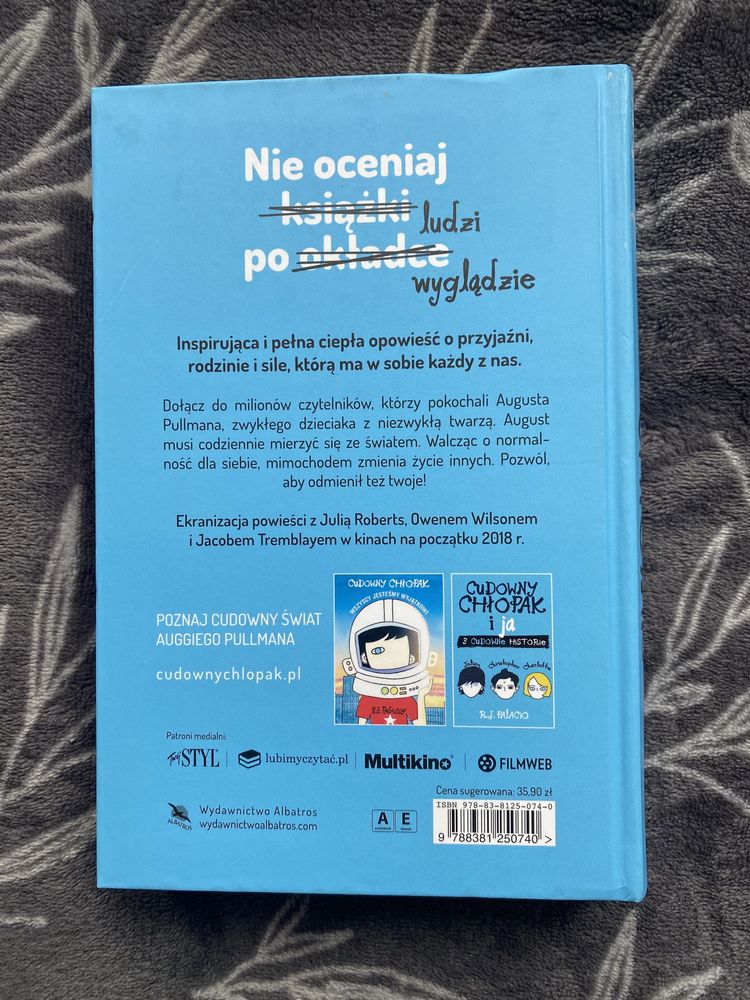 Cudowny chłopak R.J.Palacio