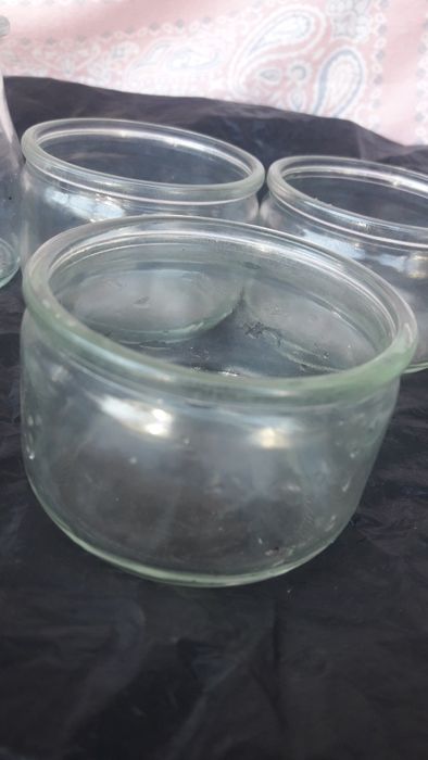 Йогуртниці, спеціальні склянні баночки- 0.09 і 1.25л