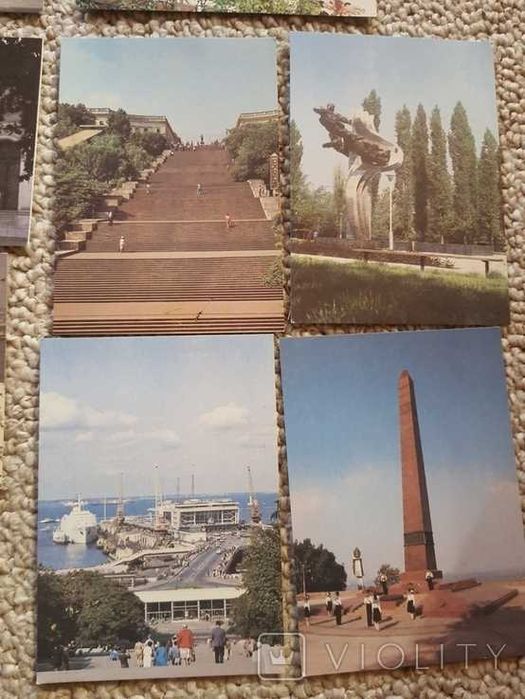 Ретро открытки Одесса 1987г