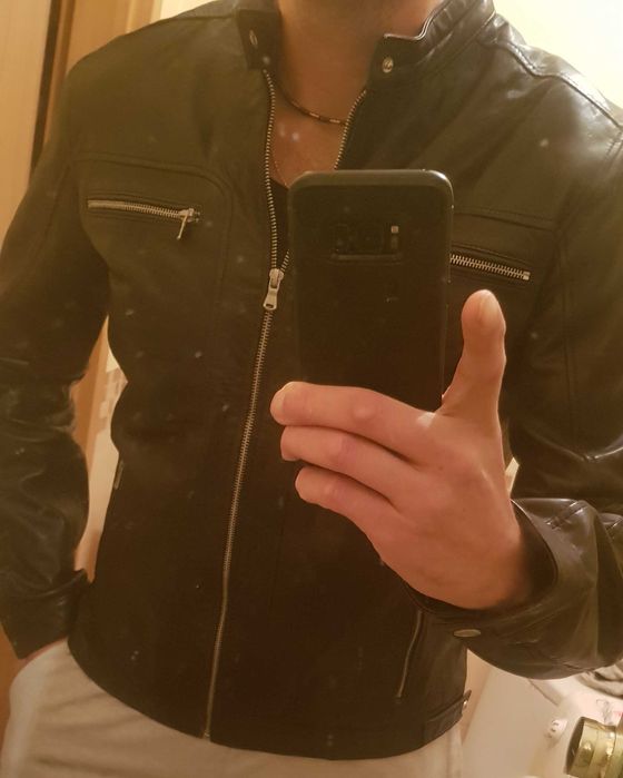 Ochnik nowa kurtka skóra xxl