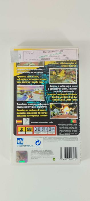 Skate Park City - Playstation Portable PSP