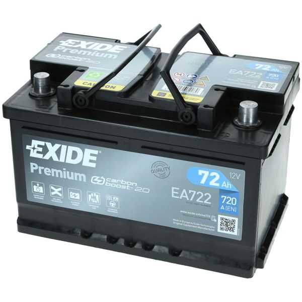 Akumulator Exide Premium 12V 72Ah 722A (EN) EA722 P+ Radom