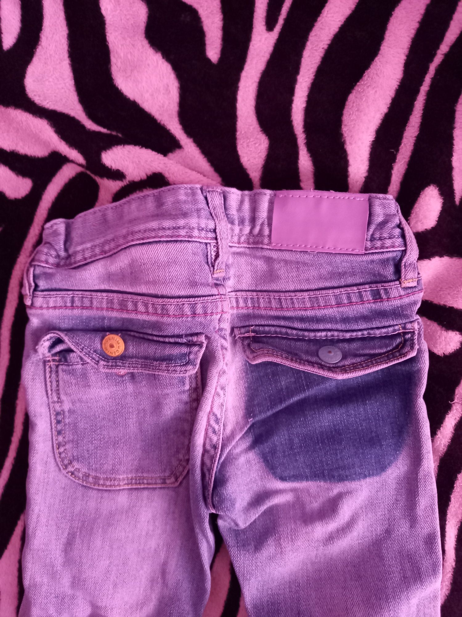 Spodnie dżinsowe 98