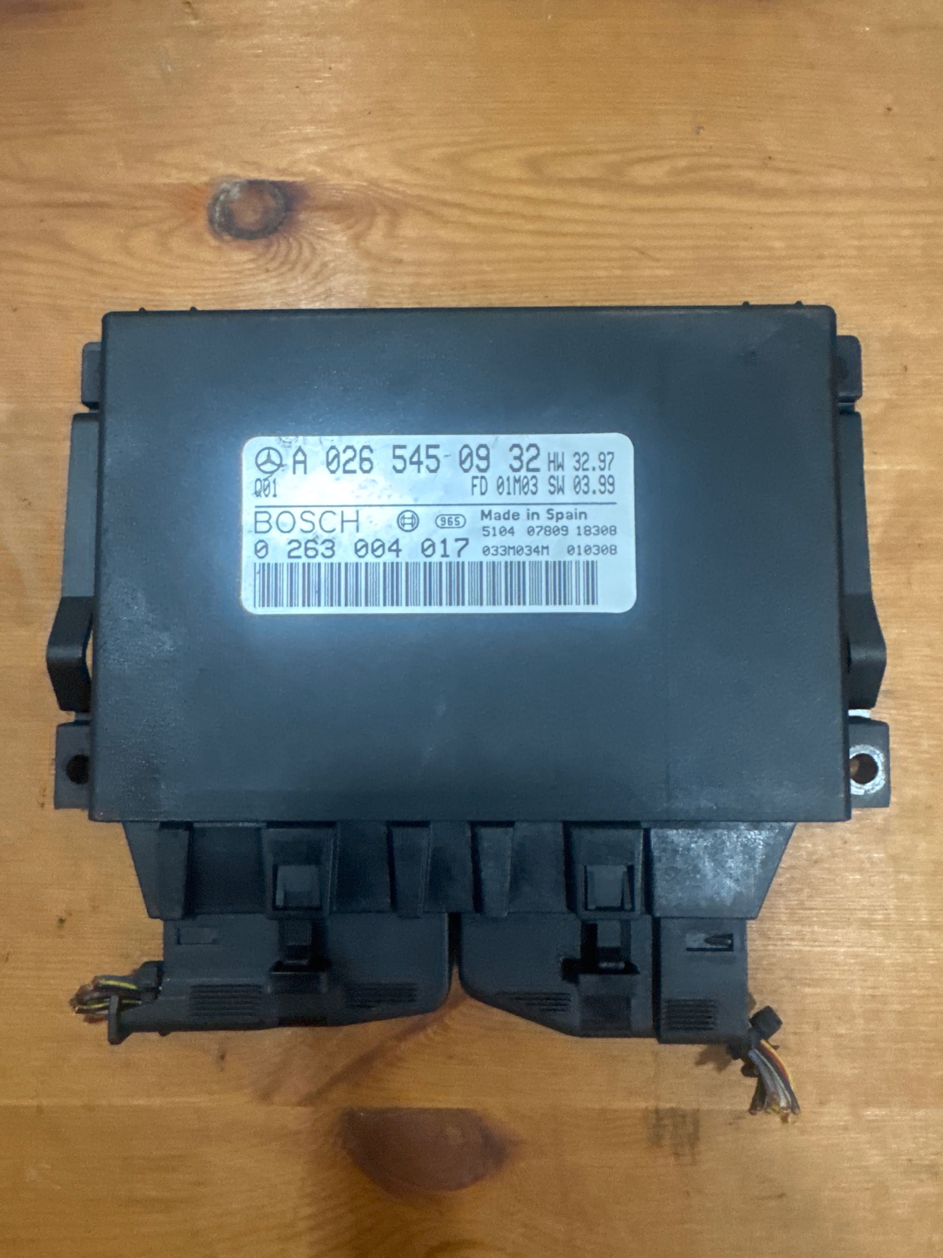 Modulo sensores parque Mercedes E Class W210