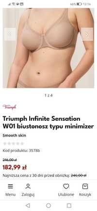 Biustonosz Triumph Infinite Sensation 80D