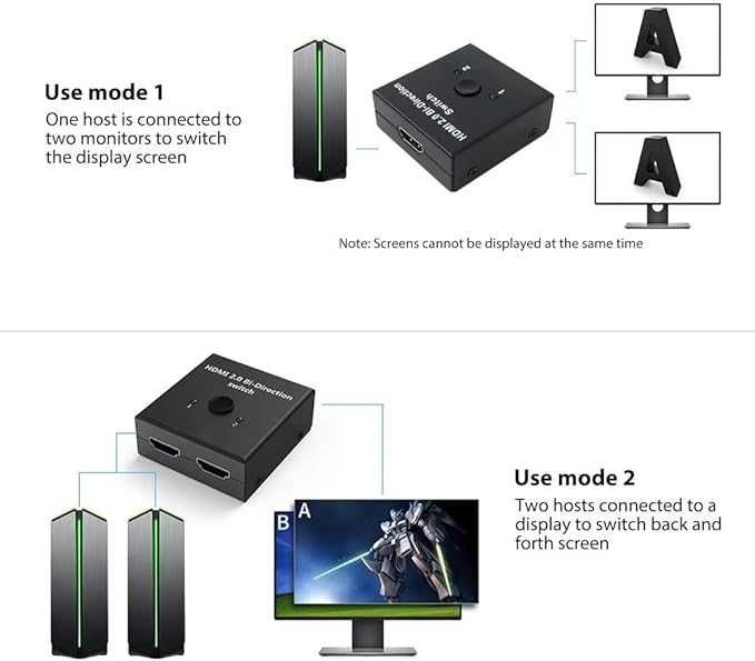 Splitter TECHOLE HS303 przełącznik hdmi