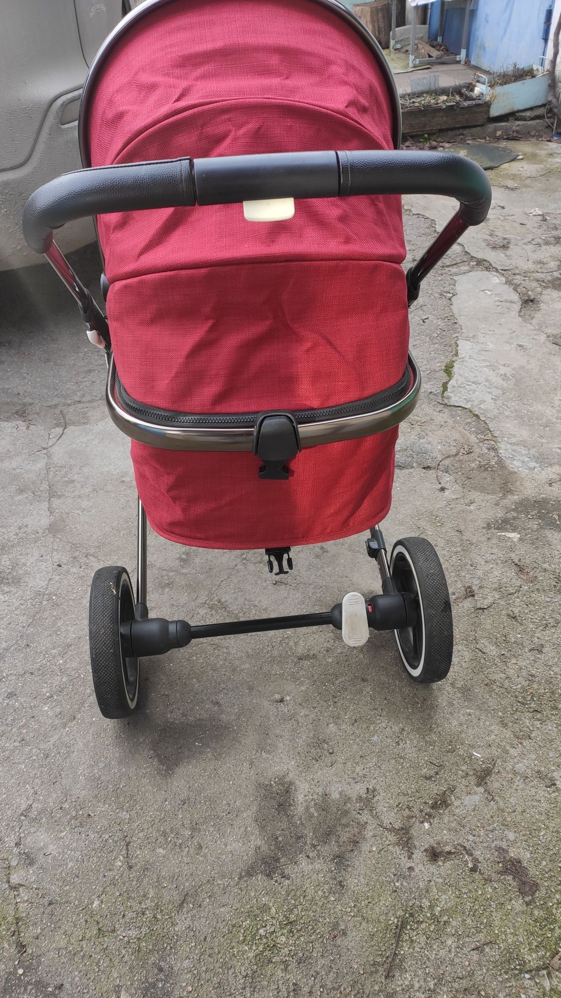 Дитяча коляска 2 в 1 трансформер Bebehoo ST401 (red)