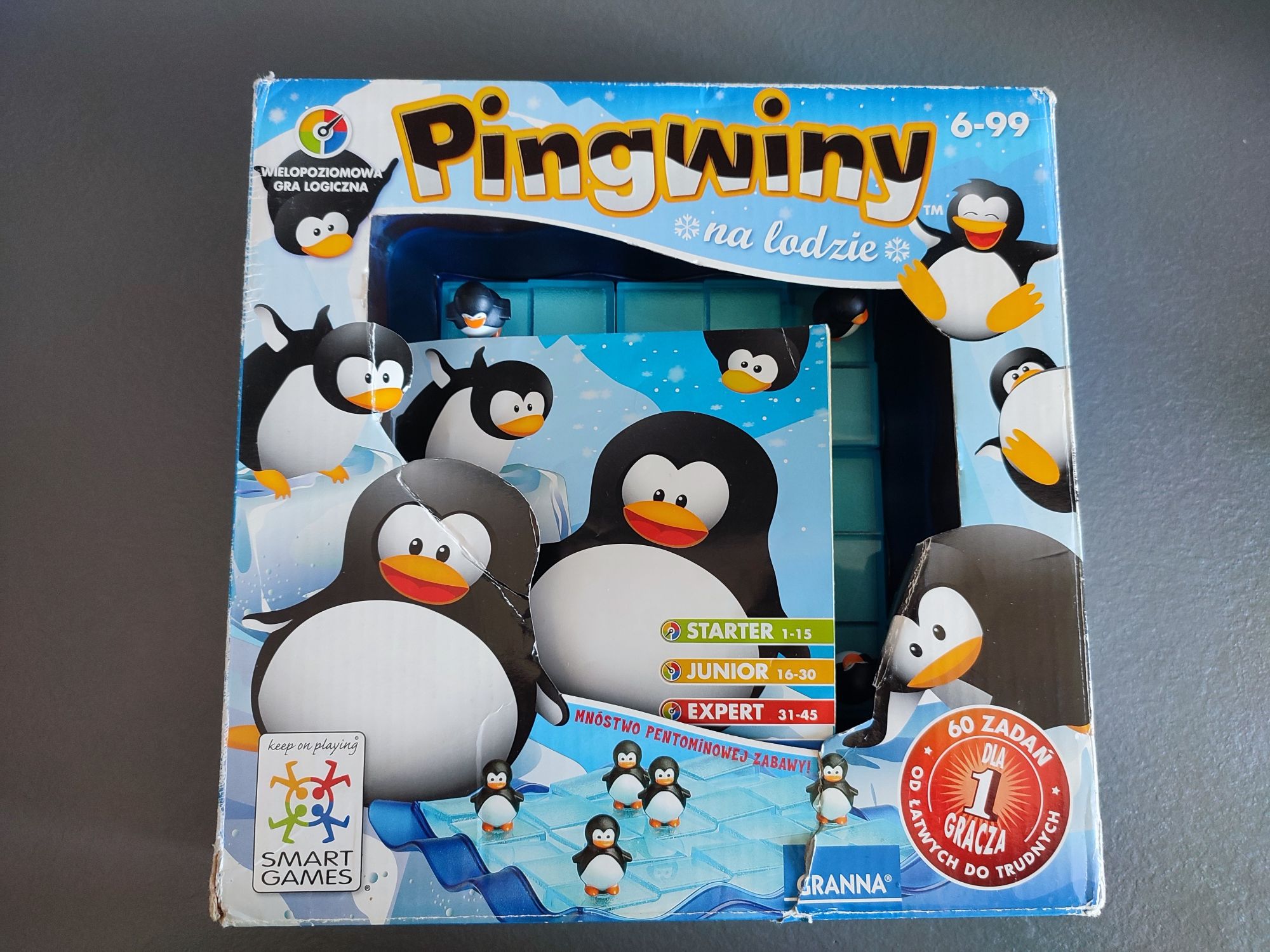 Gra Smart games Pingwiny na lodzie