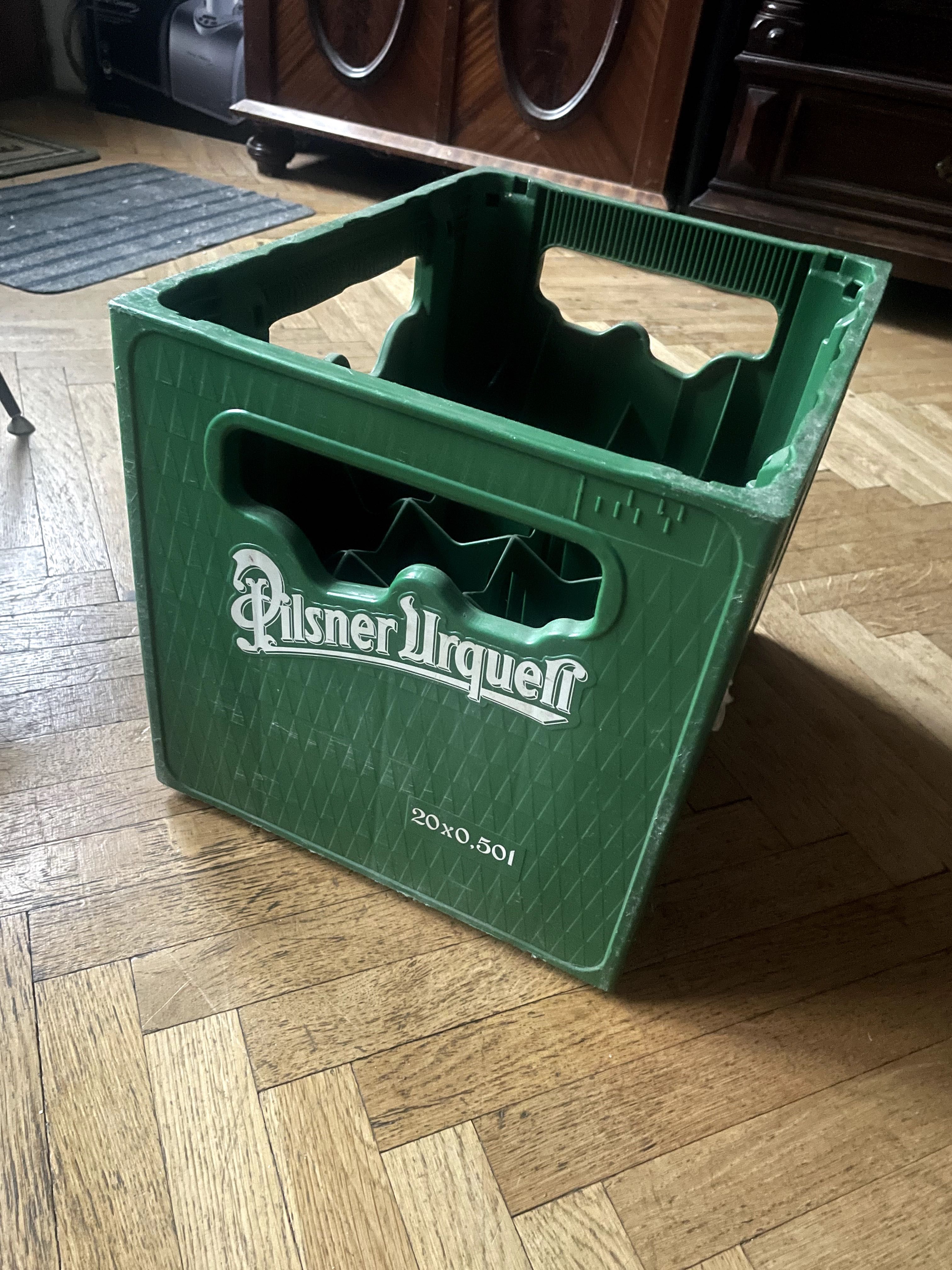 Pilsner Urquell oryginalna skrzynka.  20 butelek 0,5L.