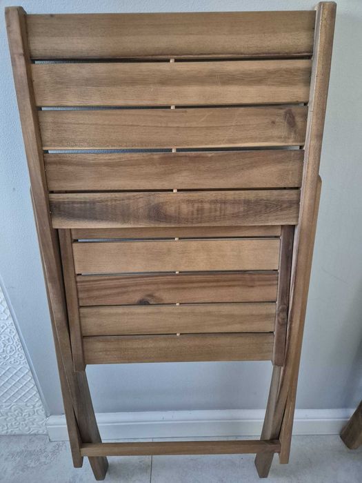 Krzesła drewniane bukowe składane