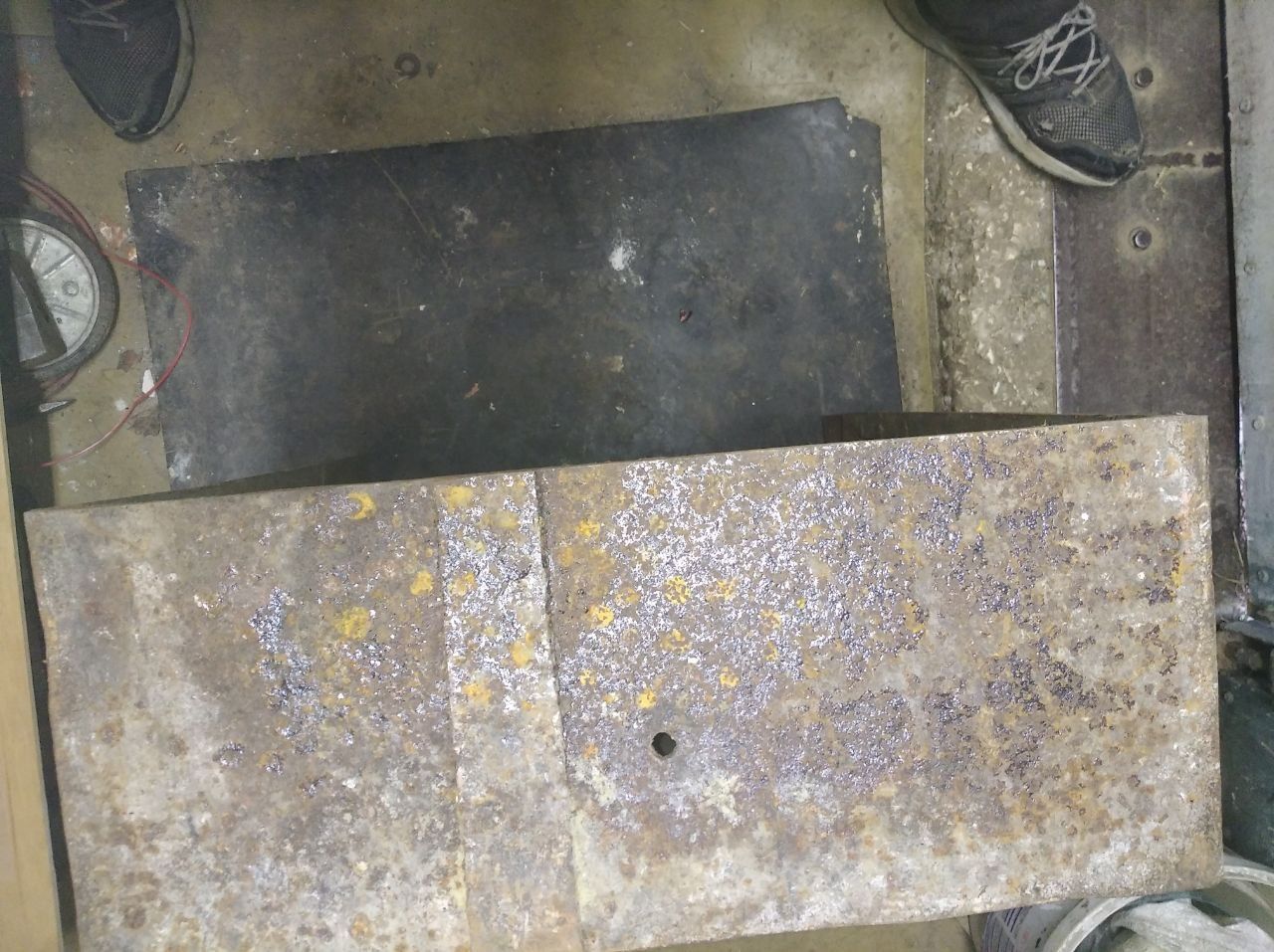 Часть  сейфа сталь 5 мм 50×60×20 см, вес 30 кг