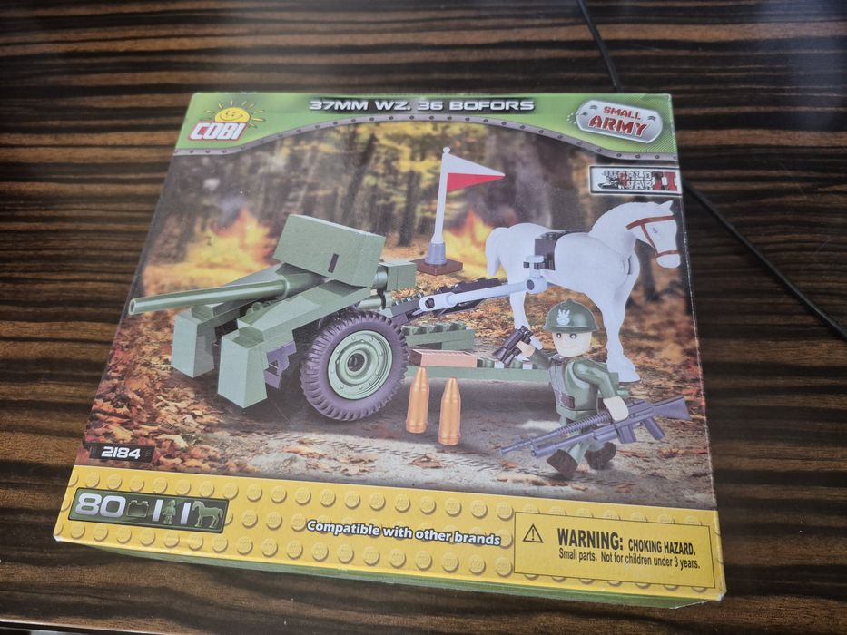 Cobi SMALL ARMY 37mm wz.36 Bofors / 80 klocków