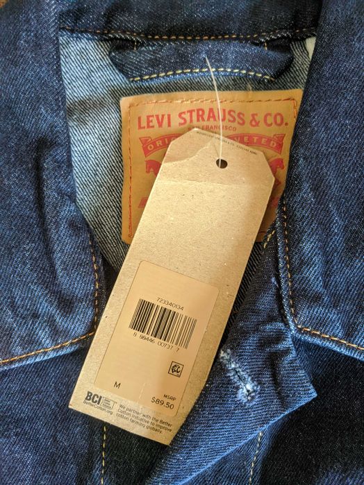 Джинсова куртка Levi's Trucker Jacket Medium Stonewash (M)