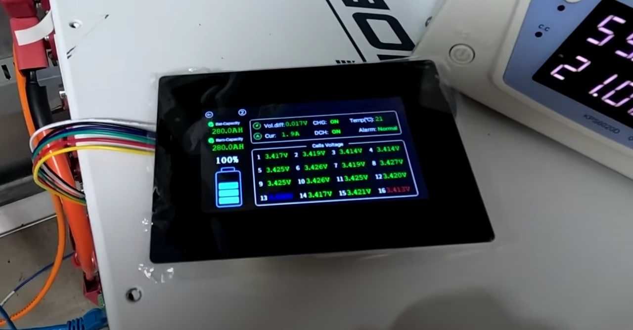 Экран jk 4.3. дисплей JK Jikong BMS lcd jk05 jk18