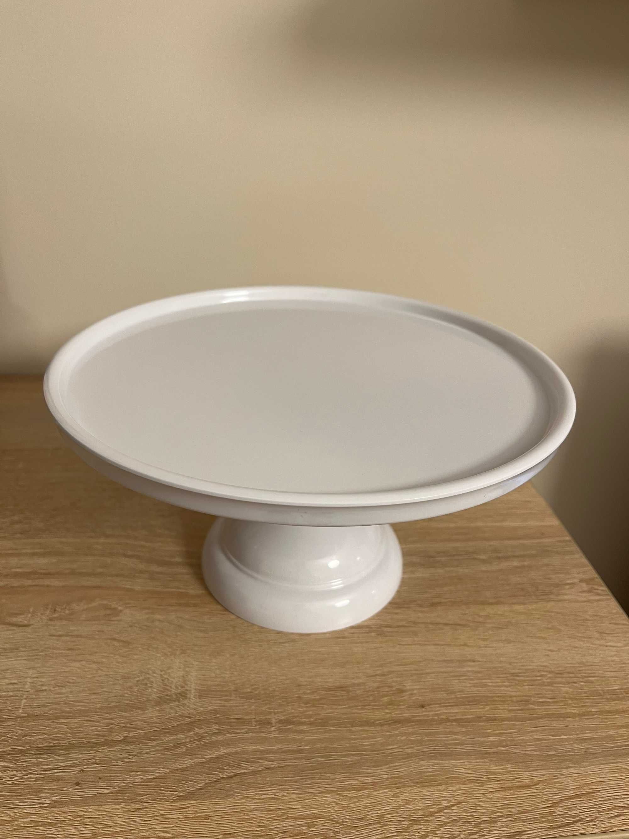 patera - Cake Stand - A Little Lovely Company - 23,5 cm - róż i biały